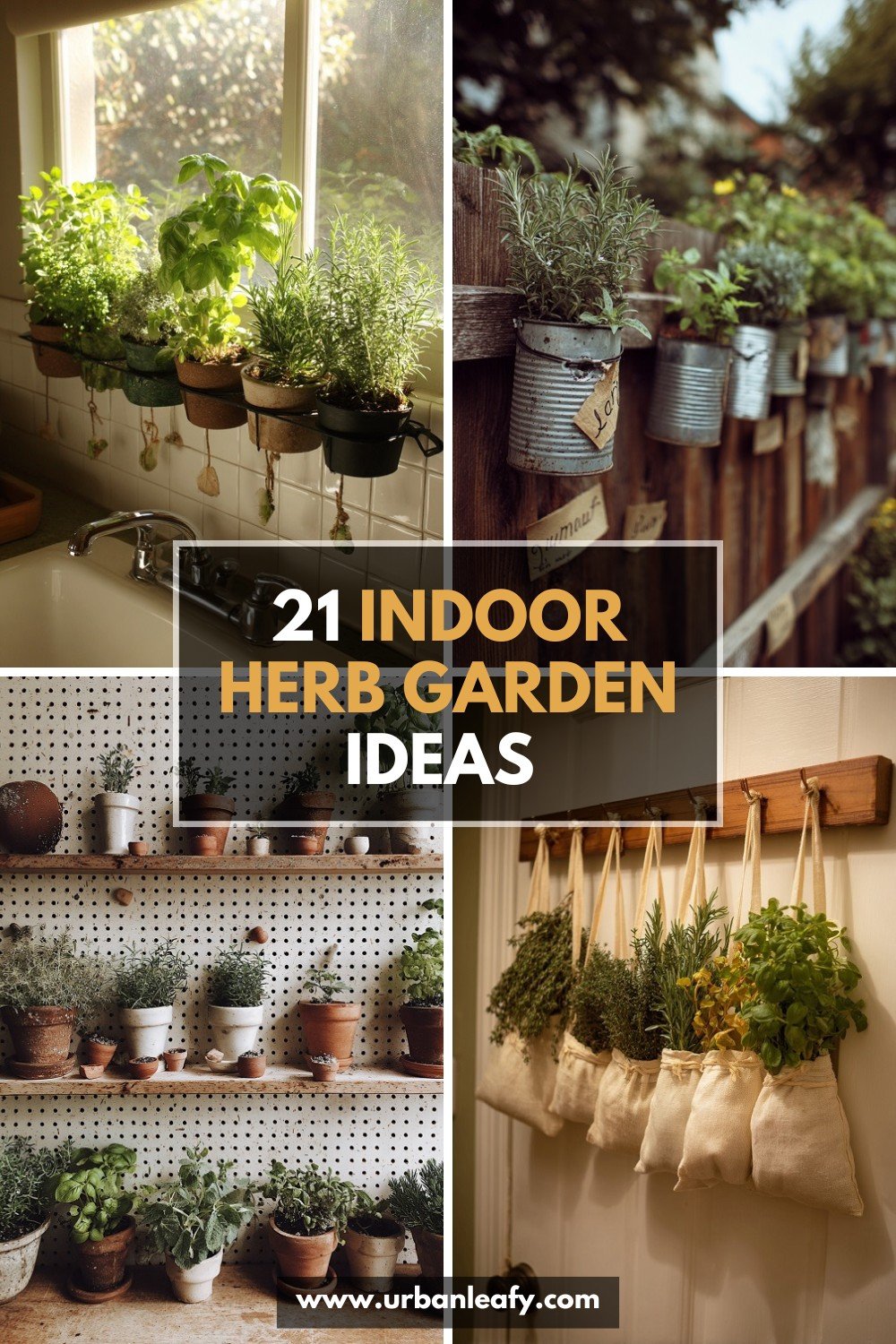 21 Indoor Herb Garden Ideas